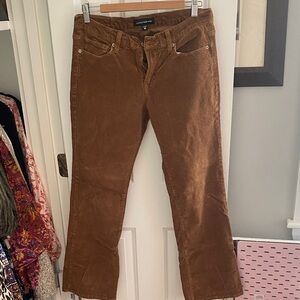 Lucky Brand Women's Brown Bootcut Corduroy Jeans
